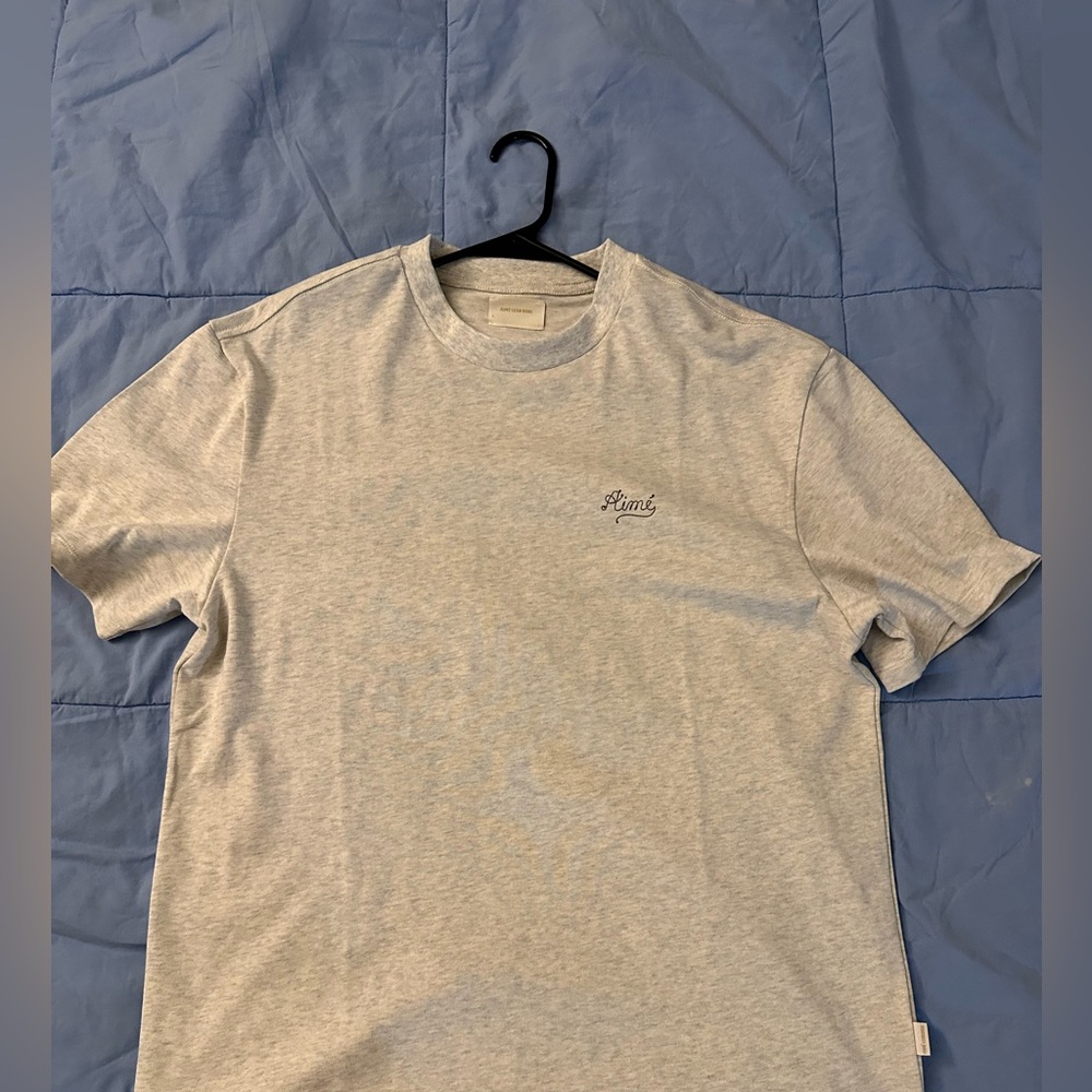Aime Leon Dore light grey t shirt